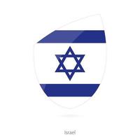 bandiera di Israele. vettore