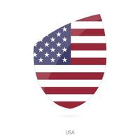 bandiera di Stati Uniti d'America. vettore
