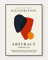 matisse astratto arte impostare, estetico moderno arte, boho arredamento, minimalista arte, illustrazione, vettore, manifesto, cartolina. collezione per decorazione. vettore tutti isolato.