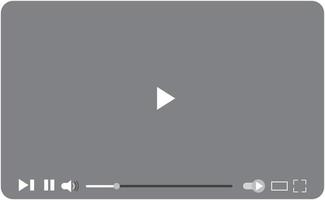 moderno video giocatore design modello per ragnatela e mobile applicazioni piatto stile. vettore illustrazione