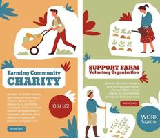 supporto azienda agricola volontario organizzazione beneficenza vettore