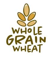 totale grano Grano Farina, agricoltura logotipo vettore