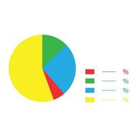 statistica vettore icona