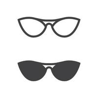 bicchieri simbolo vettore icona design