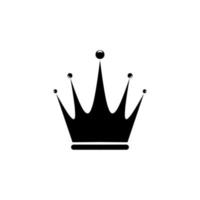 corona vettore o simbolo design