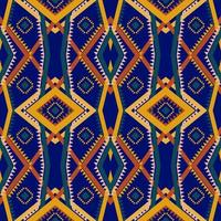 geometrico etnico modello con piazza triangolo diagonale astratto ornamento design per capi di abbigliamento tessuto tessile stampa, fatto a mano, ricamo, tappeto, tenda, batik, sfondo avvolgere, vettore disegno