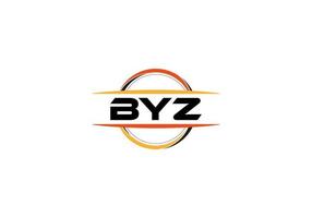 azz lettera reali mandala forma logo. azz spazzola arte logo. azz logo per un' azienda, attività commerciale, e commerciale uso. vettore