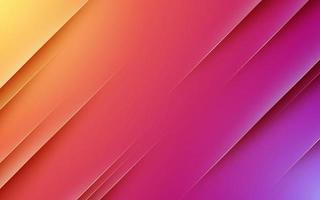 astratto moderno viola arancia pendenza diagonale banda con ombra e leggero papercut sfondo. eps10 vettore