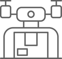 fuco spedizione consegna servizio icona con nero schema stile. spedizione cartello simbolo. relazionato per ordine tracciamento, consegna casa, magazzino, camion, scooter, Corriere e carico icone. vettore illustrazione