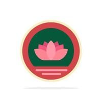 bangladesh bangladeshi moneta monete astratto cerchio sfondo piatto colore icona vettore