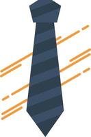 cravatta attività commerciale vestito moda colloquio piatto colore icona vettore icona bandiera modello