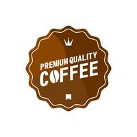 modello di logo della caffetteria vettore