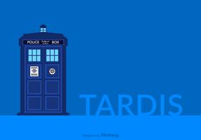 Wallpaper di Tardis Police Box Vector