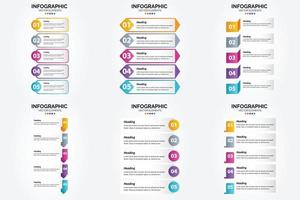 vettore illustrazione infografica piatto design impostato per pubblicità opuscolo aviatore e rivista