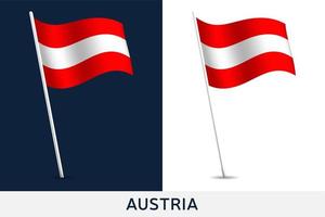 bandiera del vettore austria