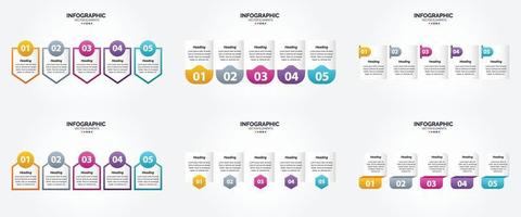 vettore illustrazione infografica piatto design impostato per pubblicità opuscolo aviatore e rivista