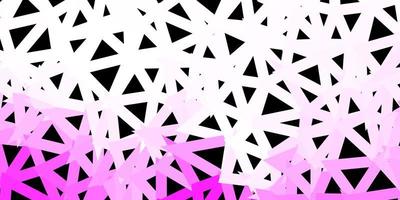 sfondo poligonale vettoriale rosa chiaro.