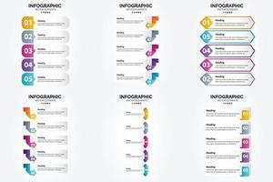 vettore illustrazione infografica piatto design impostato per pubblicità opuscolo aviatore e rivista