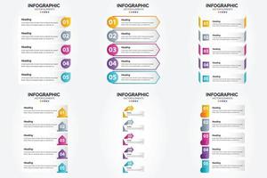 vettore illustrazione infografica piatto design impostato per pubblicità opuscolo aviatore e rivista