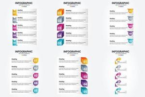 vettore illustrazione infografica piatto design impostato per pubblicità opuscolo aviatore e rivista