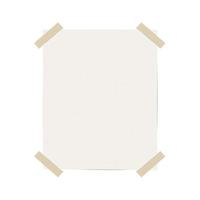 foglio di carta nastro adesivo modello disegno vettoriale illustrazione isolato su sfondo bianco