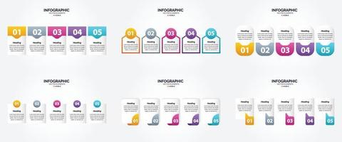 vettore illustrazione infografica piatto design impostato per pubblicità opuscolo aviatore e rivista