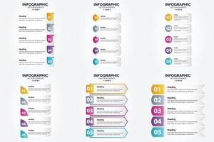 vettore illustrazione infografica piatto design impostato per pubblicità opuscolo aviatore e rivista