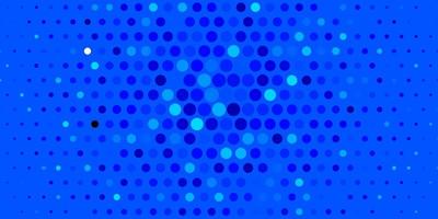 sfondo vettoriale blu scuro con punti