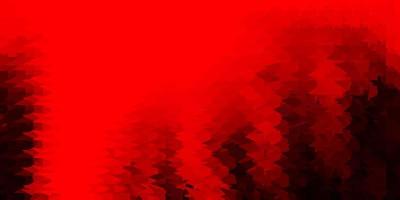 disegno poligonale geometrico di vettore rosso scuro.