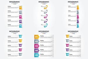 vettore illustrazione infografica piatto design impostato per pubblicità opuscolo aviatore e rivista