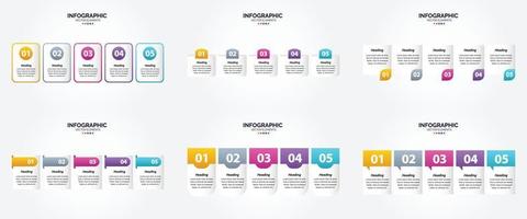 vettore illustrazione infografica piatto design impostato per pubblicità opuscolo aviatore e rivista