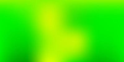 disegno di sfocatura vettoriale verde chiaro, giallo.