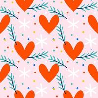 amore seamless pattern vettore