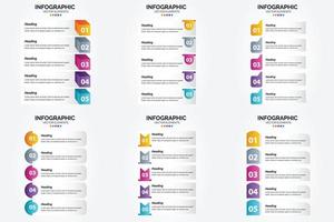 vettore illustrazione infografica piatto design impostato per pubblicità opuscolo aviatore e rivista