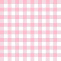 rosa e bianca plaid modello. senza soluzione di continuità vettore sfondo per abbigliamento, camicie, tovaglie, altro moderno moda tessuti