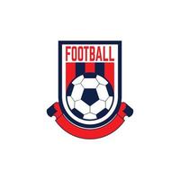 alto qualità calcio logo design modello vettore