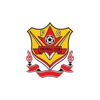 calcio calcio distintivo logo design modelli sport squadra identità vettore illustrazioni