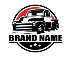 camion 3100. isolato vettore logo, distintivo, emblema, icona, etichetta design. migliore per il autotrasporti industria. a disposizione eps 10.