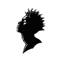 indietro uomo silhouette illustrazione vettore