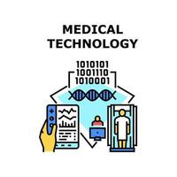 medico tecnologia vettore concetto illustrazione