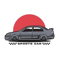 gli sport auto vettore logo design. super auto logo.