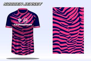 calcio maglia sport maglietta design modello per calcio club vettore