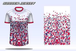 calcio maglia sport maglietta design modello per calcio club vettore