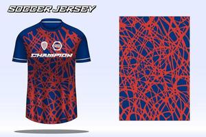 calcio maglia sport maglietta design modello per calcio club vettore