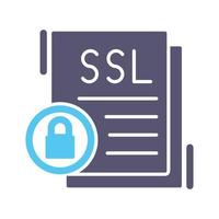 icona vettore SSL