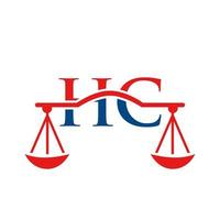 lettera hc legge azienda logo design per avvocato, giustizia, legge avvocato, legale, avvocato servizio, legge ufficio, scala, legge ditta, procuratore aziendale attività commerciale vettore