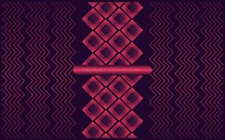 geometrico magenta zigzag sfondo design vettore