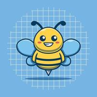 carino ape personaggio cartone animato icona illustrazione vettore
