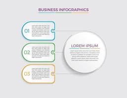 illustrazione di vettore di progettazione infografica concetto di affari