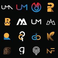 uma vettore lettera logo, immagini, immagini, icona, vettore scorta, forma, elementi, disegni, magazzino foto, templi